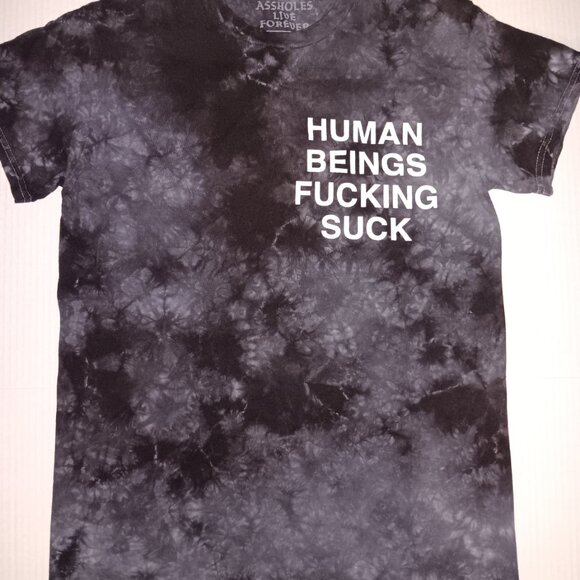 ASSHOLES LIVE FOREVER TIE-DYE SHORT SLEEVE TEE - Picture 9 of 9
